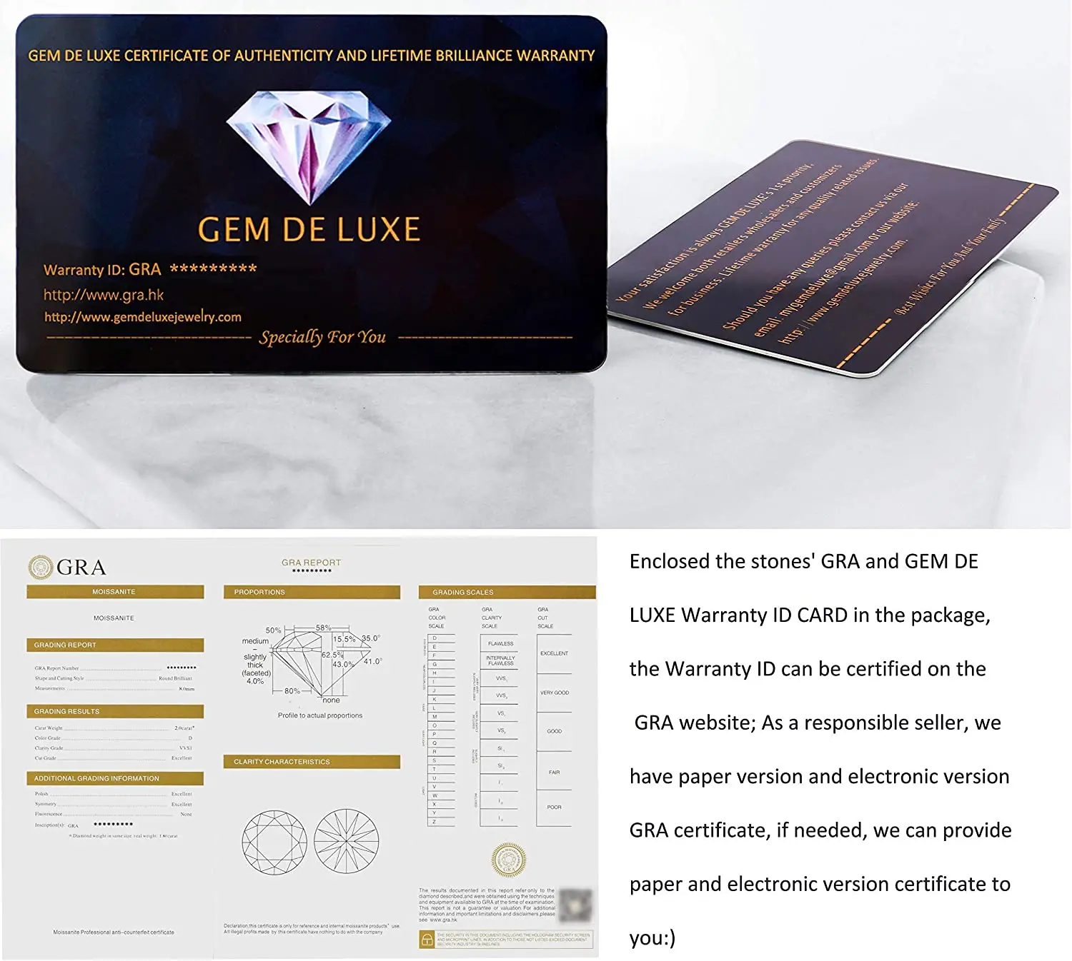 

Moissanite Wedding Rings 925 Silver18k Gold Plated D Colors Customize Women Engagement Diamonds Fine Jewelry with GIA Certifica