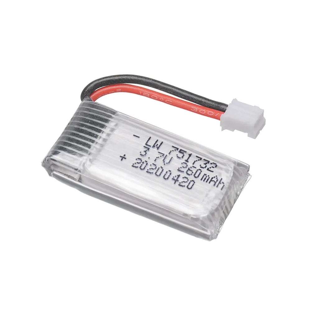 

3,7 V 260mAh для H36 E010 E011 E012 E013 Furibee F36 RC Quadcopter Запчасти 3,7 v Lipo батарея 1 шт до 10 шт для H36