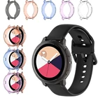 Чехол из ТПУ для смарт-часов Samsung Galaxy Watch Active 2 40 мм44 мм, прозрачный защитный устойчивый к царапинам чехол, оболочка, аксессуары