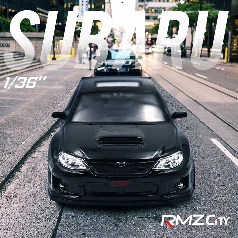 Лицензированная модель автомобиля RMZ City 1:36 Subaru WRX STI литая игрушка из