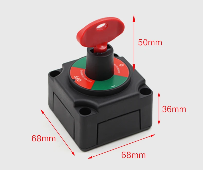 12 V/24 V двойной переключатель селектора батареи Макс 275A главный переключатель высоковольтного тока траснспортное средство с электропитанием/Аккумулятор для грузовика отключения RV switc