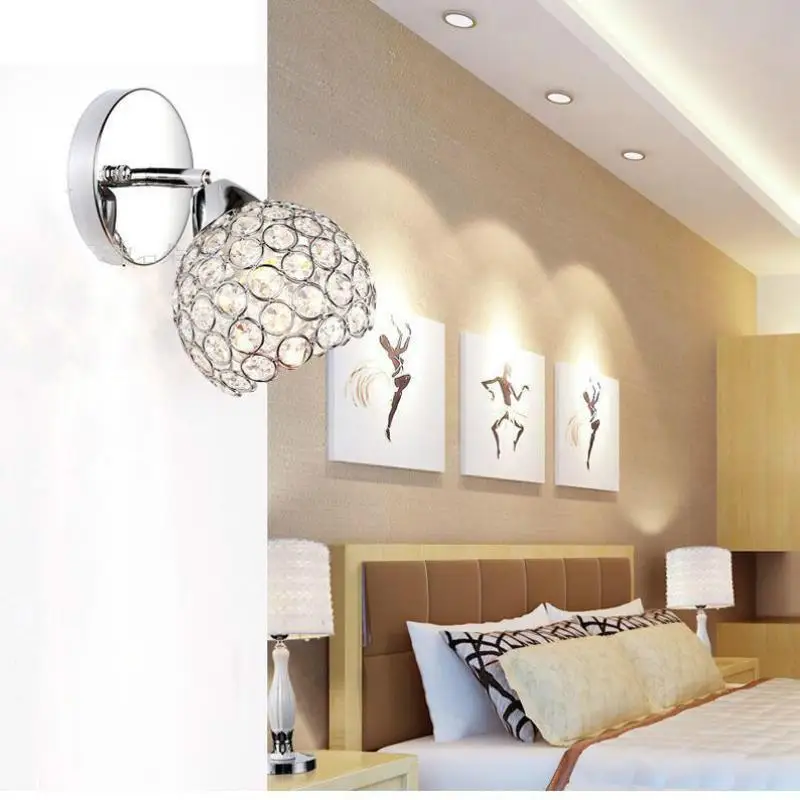 Светодиодный хрустальный настенный светильник ASCELINA s luminaria Домашний Светильник