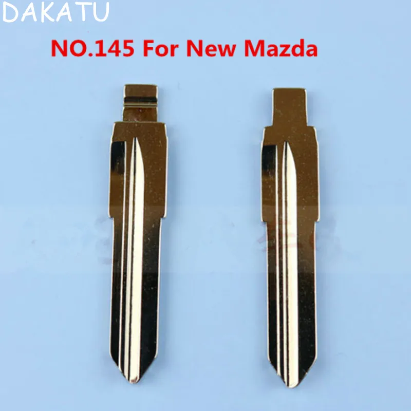

DAKATU 145 # модифицированное Сменное флип-полотно дистанционного ключа для автомобиля пустой ключ для Mazda CX5 M3 Atenza Axela дистанционный ключ NO.145