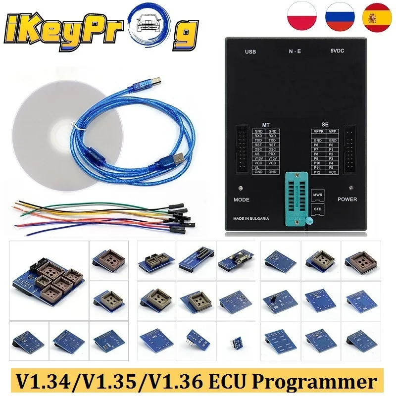 V1.35 Orange5 Плюс Программатор системного блока управления Полный Адаптеры полный
