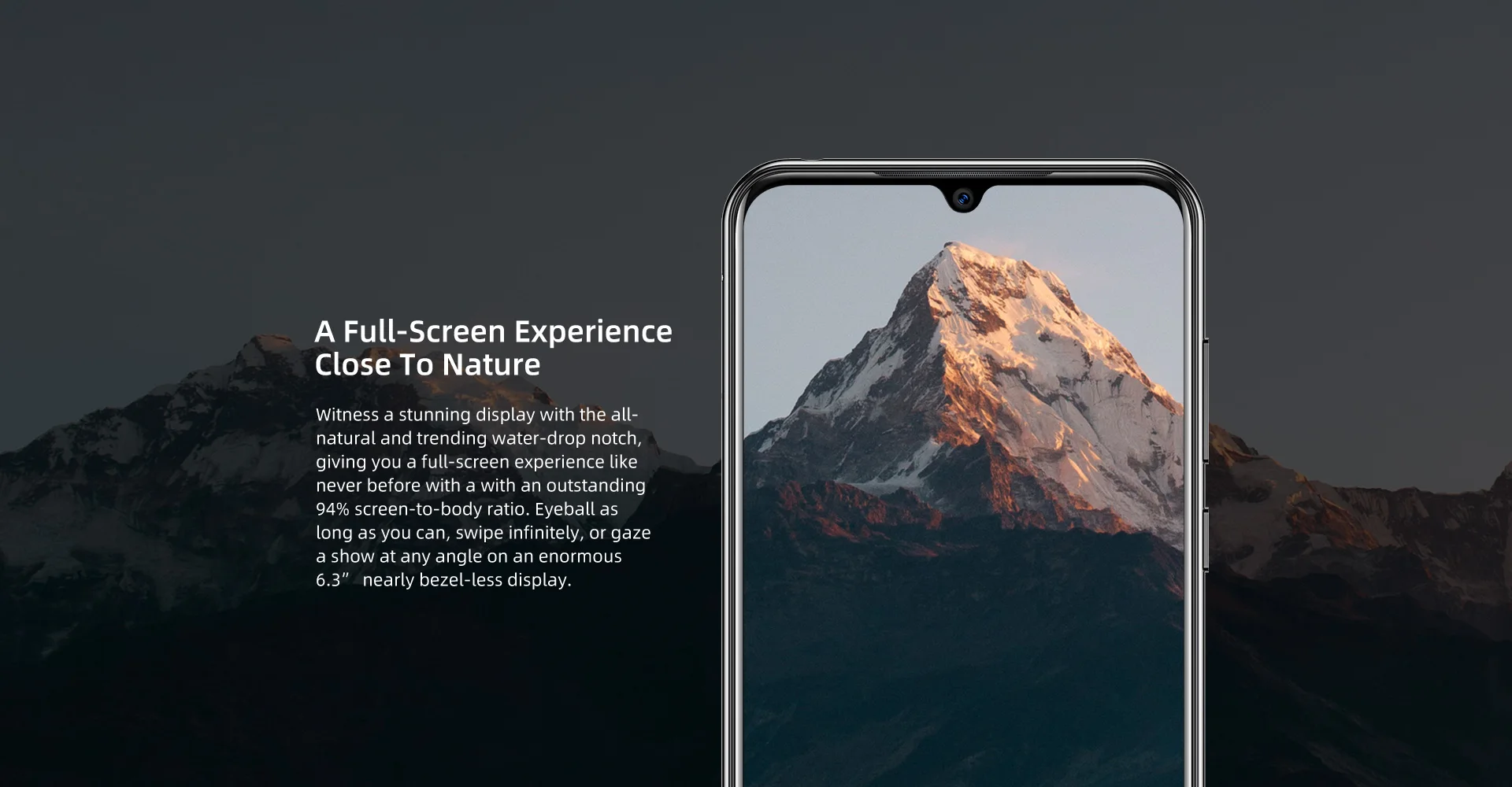 Doogee N20 6," экран капли воды смартфон 4 ГБ ОЗУ 64 Гб ПЗУ Восьмиядерный 4350 мАч 16 МП Тройная задняя камера 4G OTA мобильный телефон