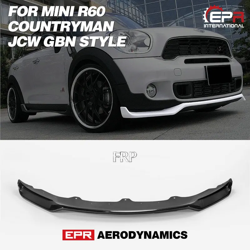 FRP передняя отделка для губ Mini R60 Countryman JCW GBN стиль стекло волокно передний бампер