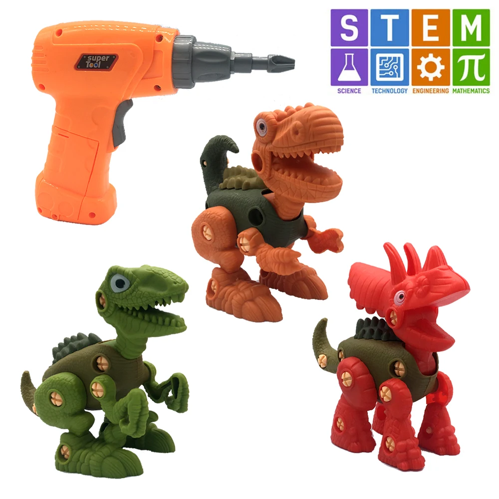 Динозавр игрушки Стволовые Для 3 лет разобрать здание игровой набор упаковка из