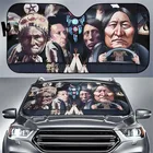 Солнцезащитный козырек для лобового стекла автомобиля, защита от солнца для автомобиля, принт совы, козырек от солнца для лобового стекла автомобиля