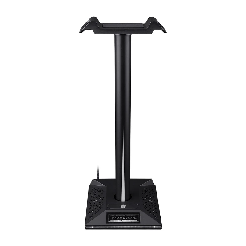 

Ajazz RGB Gaming Headphone Stand Desk Headset Hanger Base USB Port for Desktop Earphone Accessories