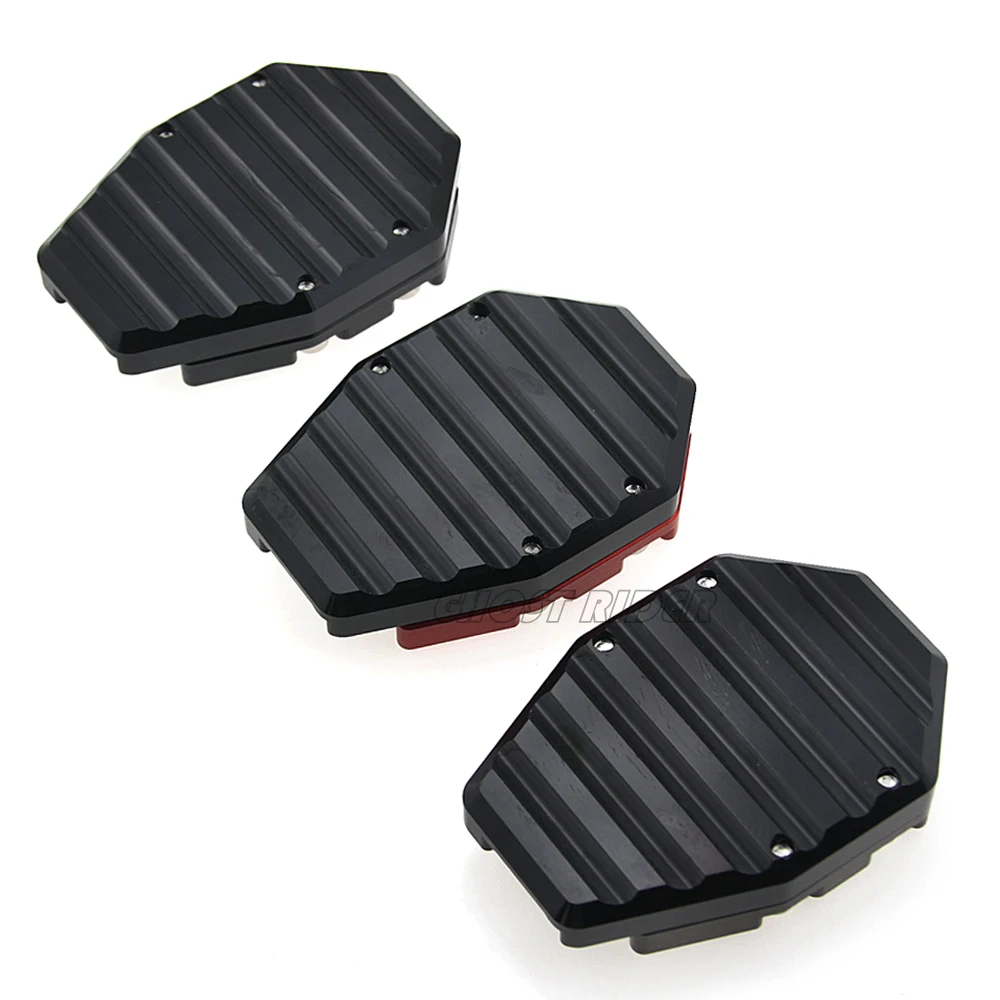 CNC алюминиевые аксессуары для мотоциклов боковая подставка удлинитель опорной