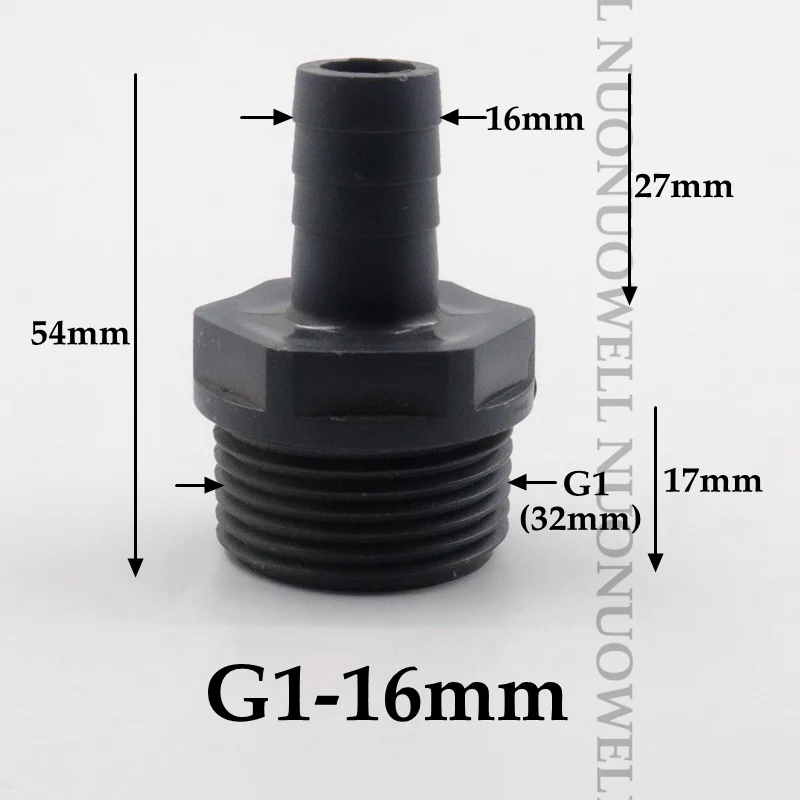 NuoNuoWell UPVC фитинги для шлангов Pagoda 16~50 мм