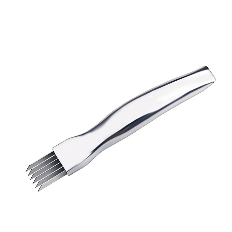 

Stainless Steel Chopped Green Onion Artifact Cutting Vegetable Onion Tomato Knife Kitchen Cutter Kooking Tools Cut Green Onion