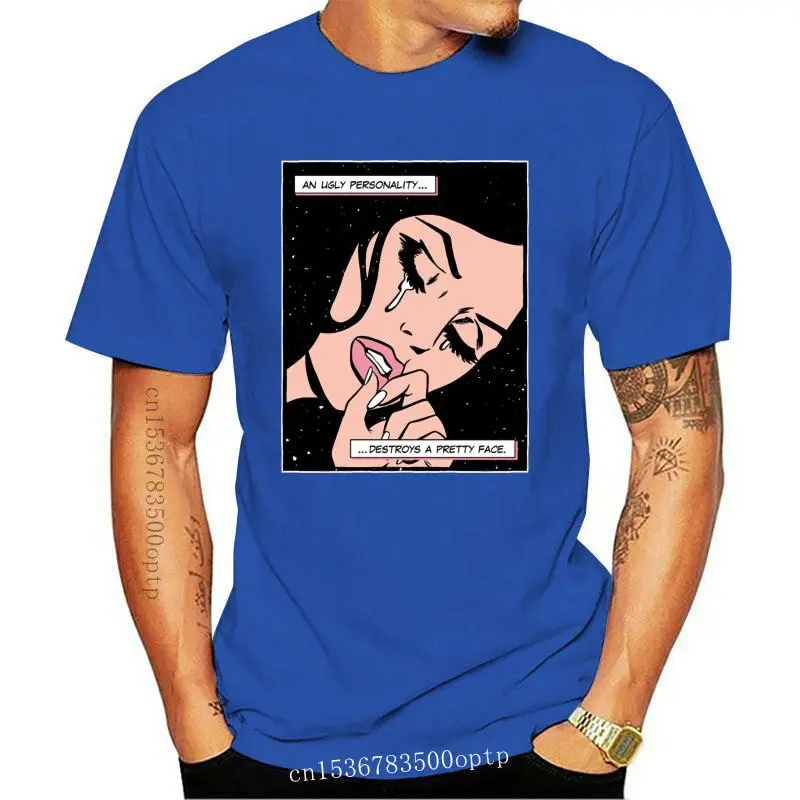 

New Ugly Personality T Shirt Short Sleeve Fashion Size S-5xl Custom Crazy Summer Style Standard Gents Shirt