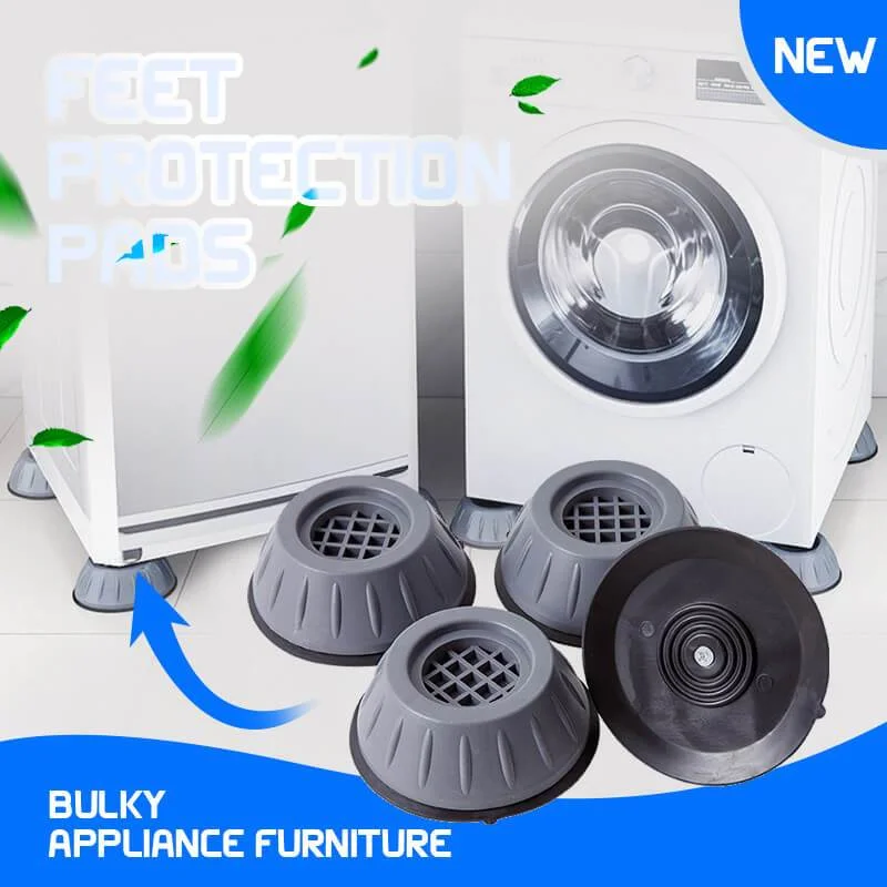 

4PCS/8pcs Washing Machine Support Anti-slip Anti Vibration Dryer Raise Height Feet Pads Shock Noise Cancelling Machine Support