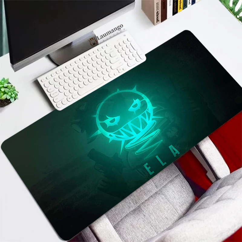 Радуга шесть осада милый игровой Мышь Pad Grande 900x400 большого размера XXL Gamer