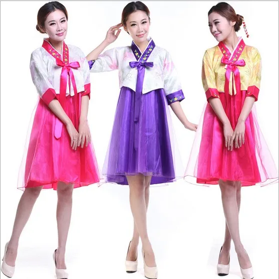 Summer Style Top Class Ancient Korean Clothes Geum Traditional Costume Hanbok for Women Dress of Performance Wear | Тематическая