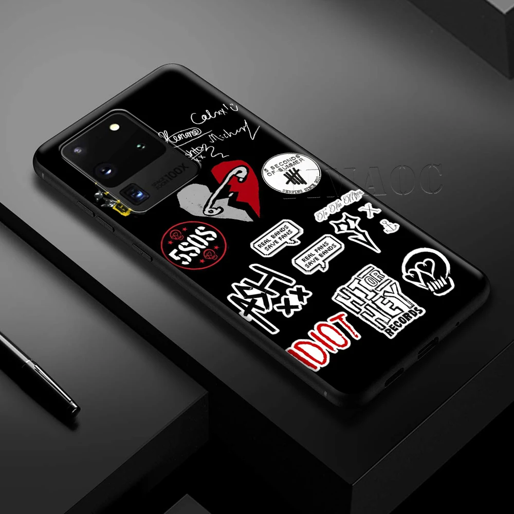 YIMAOC 5sos 5 секунд летнего чехла для Samsung Galaxy A7 A8 A9 A10 A20 A30 A40 A50 A70 M10 M20 M30 S10 S10e J6 Plus |