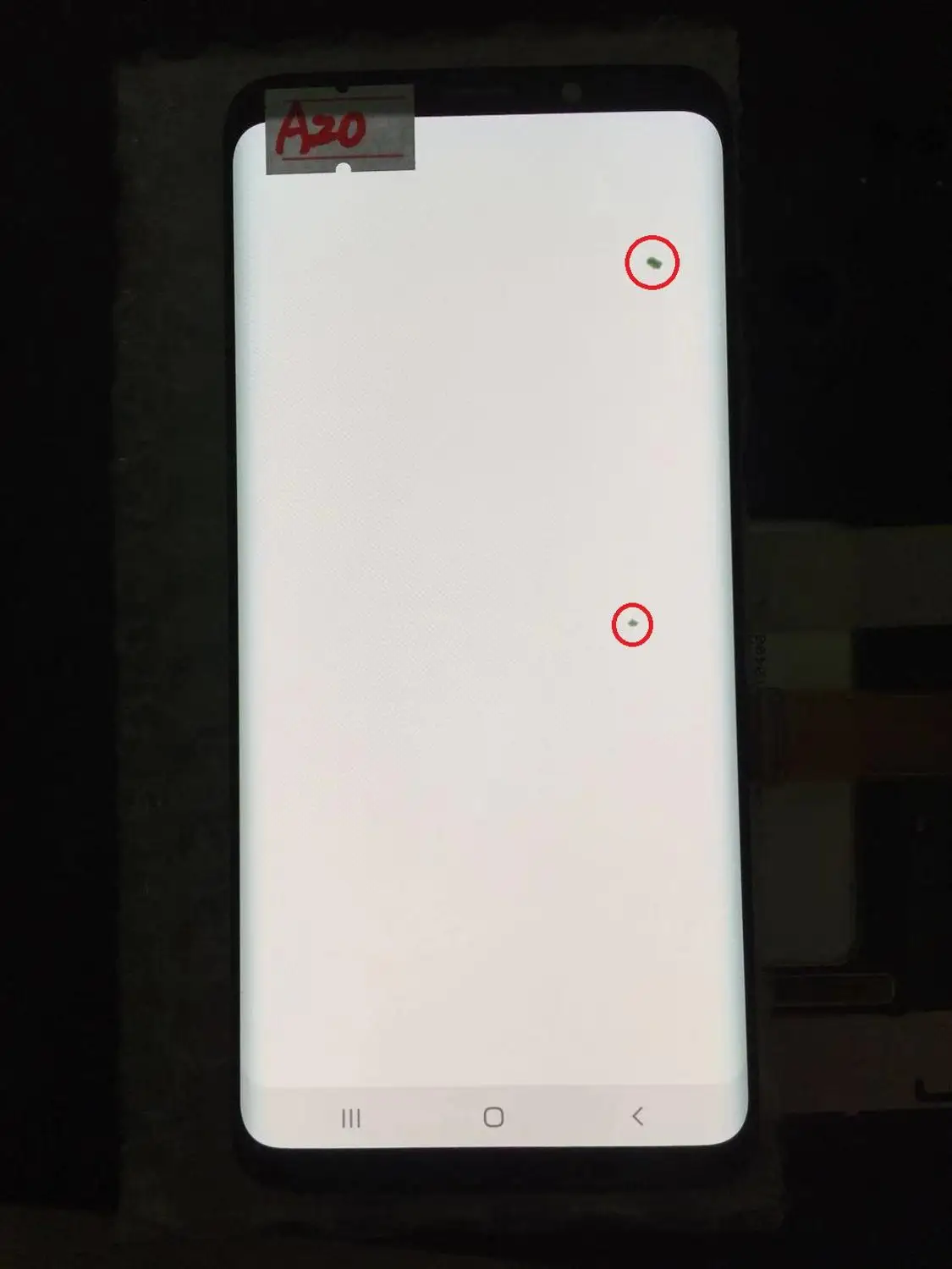 NO.A20 AMOLED Замена для SAMSUNG Galaxy S9 PLUS ЖК сенсорный экран дигитайзер без рамки G965 дисплей - Цвет: NO.A20