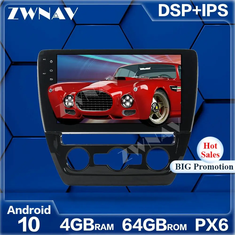 

Автомобильный мультимедийный плеер PX6 4 + 64 ГБ Android 10,0 для Volkswagen Sagitar 2015-2016 Navi Radio navi stereo IPS с сенсорным экраном