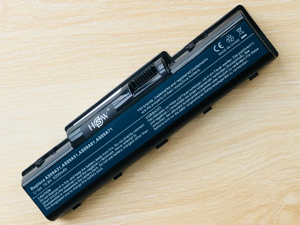 Аккумулятор для ноутбука HSW 6cell Acer Aspire 5732 4732Z 5516 5517 AS09A31 AS09A41 AS09A51 AS09A61 AS09A71 AS09A75 D525