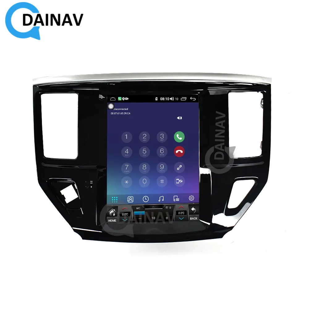 Vertical Touch Screen Car Multimedia Player GPS Navigation Head Unit for Nissan Pathfinder 2012-2017 Stereo Radio | Автомобили и