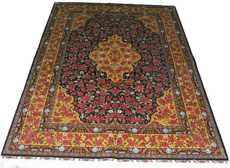 Beste Zijden Perzisch Tapijt Oosterse Tapijten Handgeweven Tapijten Voor Woonkamer Patterngc117psilkyg28