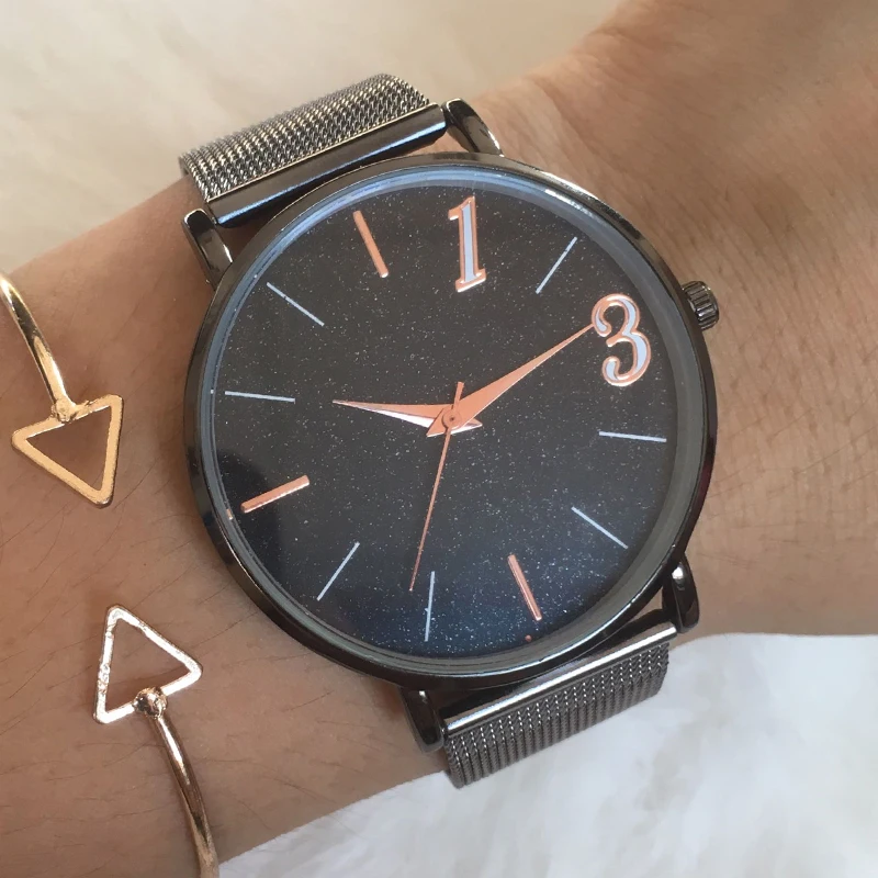 2019 женские часы лучший бренд класса люкс Женские Модные Повседневные