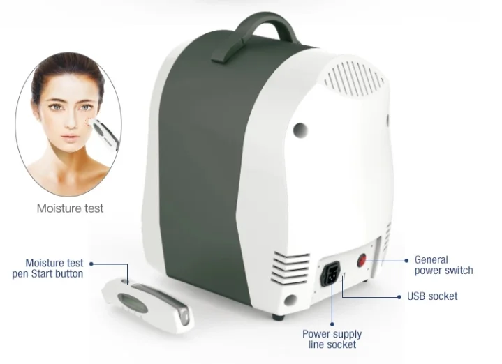 

BECO machine manufacturer portable skin analyzer machine for Salon 3D UV