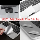 Защитный чехол на ладони для 2021 MacBook Pro 14 16 дюймов Pro M1 Max A2442 A2485 Air 13 A2337 A2338