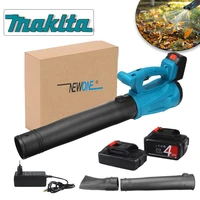 cordless turbo fan electric air blower kithandheld leaf blower dust collector sweeper garden tools for 18v makita battery
