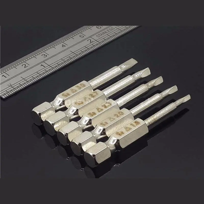 Набор тройных угловых отверток 5 шт. сверла для S2 сталь 1/4 дюйма шестигранный