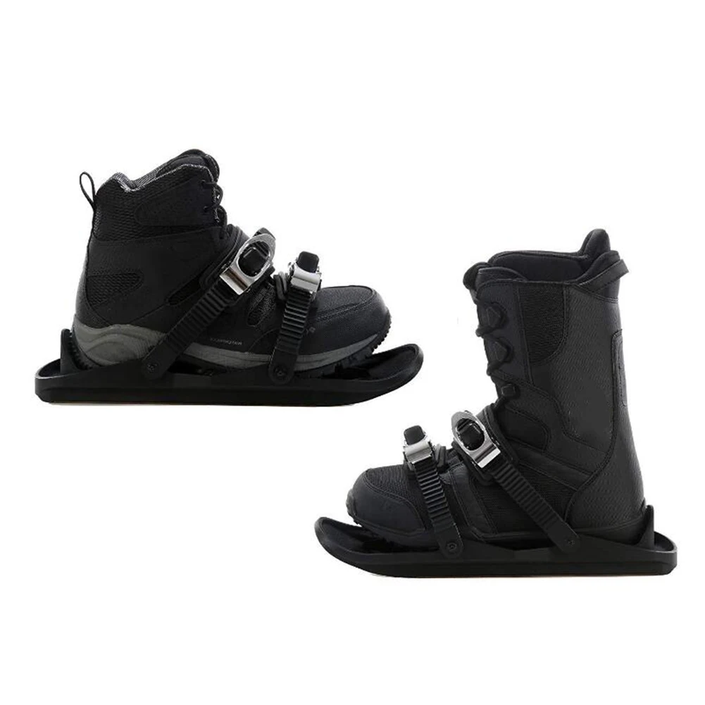 

Winter Ski Skates Shoes Skiboard Unisex Portable Mini Adjustable Wearable Snowblades Winter Outdoor Sports Skiing Equipment
