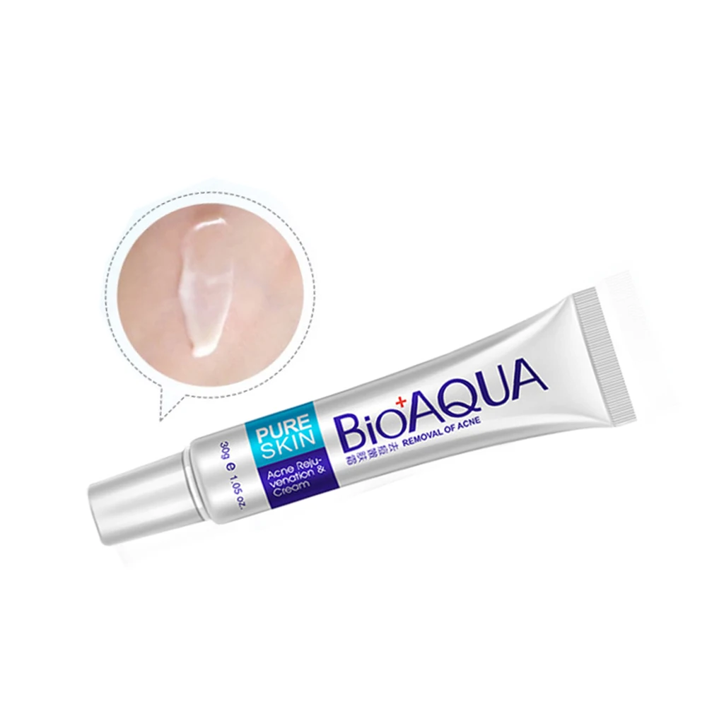 Bioaqua 30 г розовые угри пигментные пятна удаление веснушек ночной крем отбеливание кожи гель Антибактериальный уменьшить пигментацию