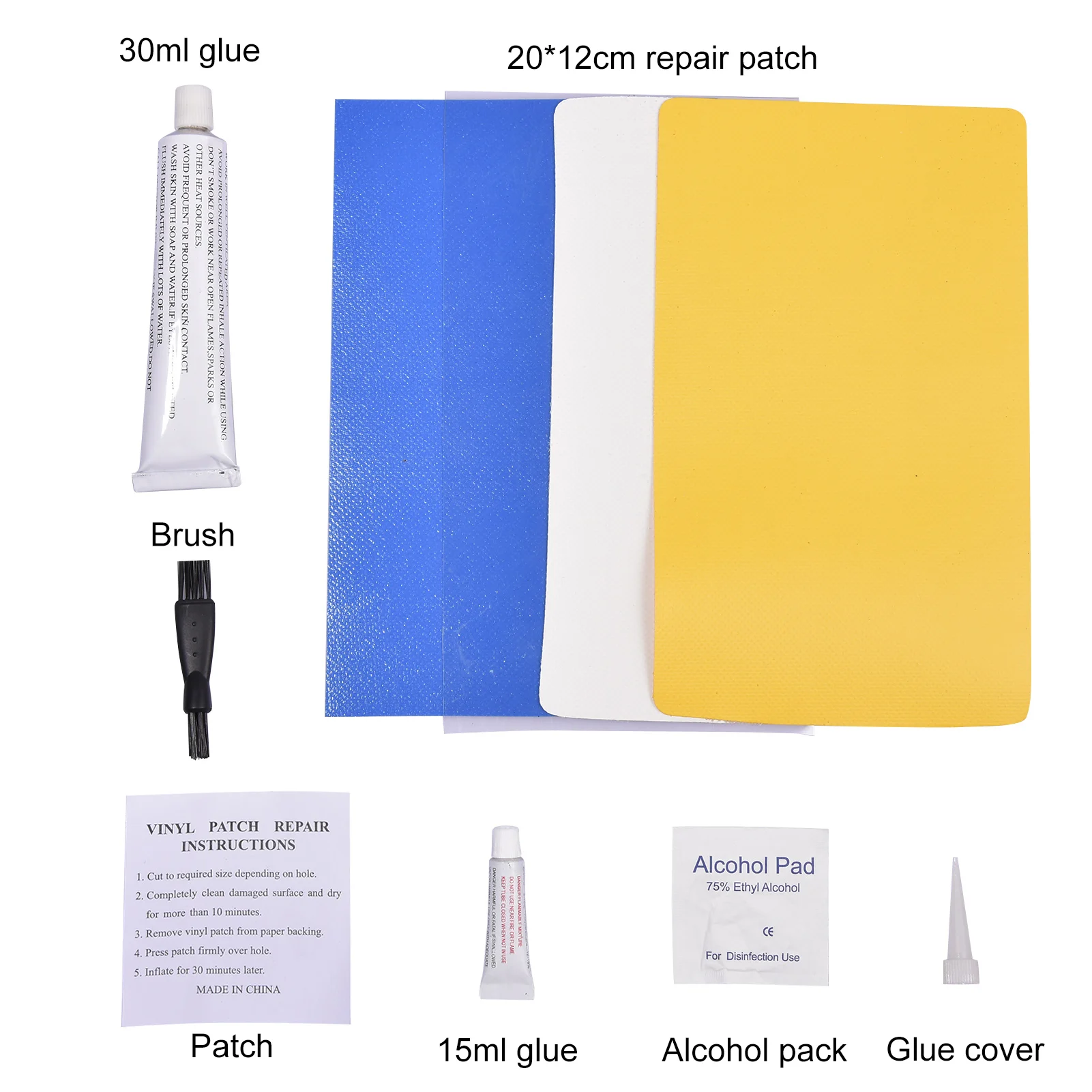 10 шт. прочные Пластыри для плота из ПВХ водонепроницаемые резиновые ремонта