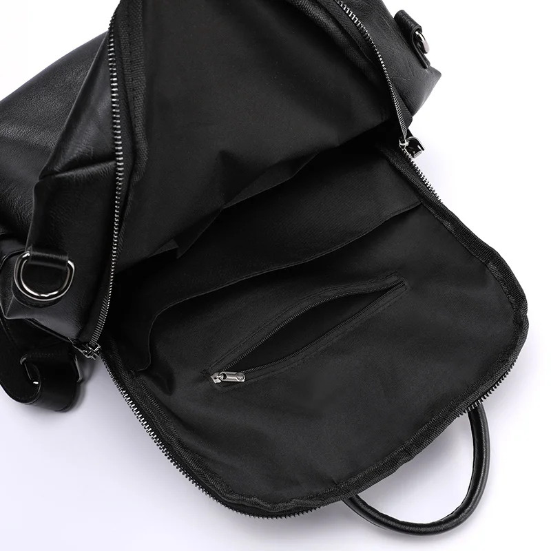 

Women Backpack PU Leather Fashion Casual Tassel Bags High Quality Female Shoulder Bag Large Capacity School Backpacks for Girls
