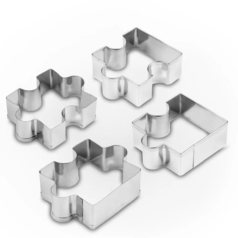 4 шт./компл. форма для печенья из нержавеющей стали резак нарезки рама сделай сам