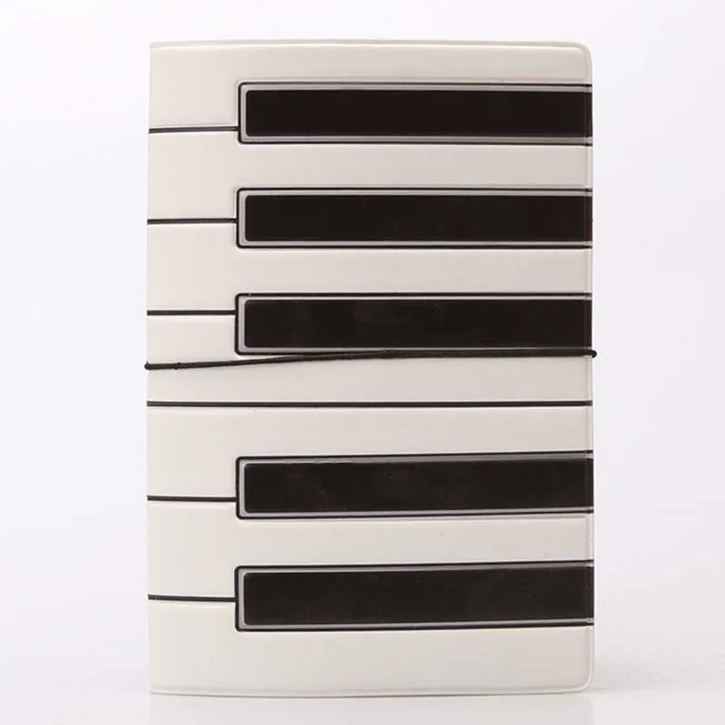 Дорожные аксессуары модная Обложка для паспорта с пианино ключами ПВХ 3D принтом