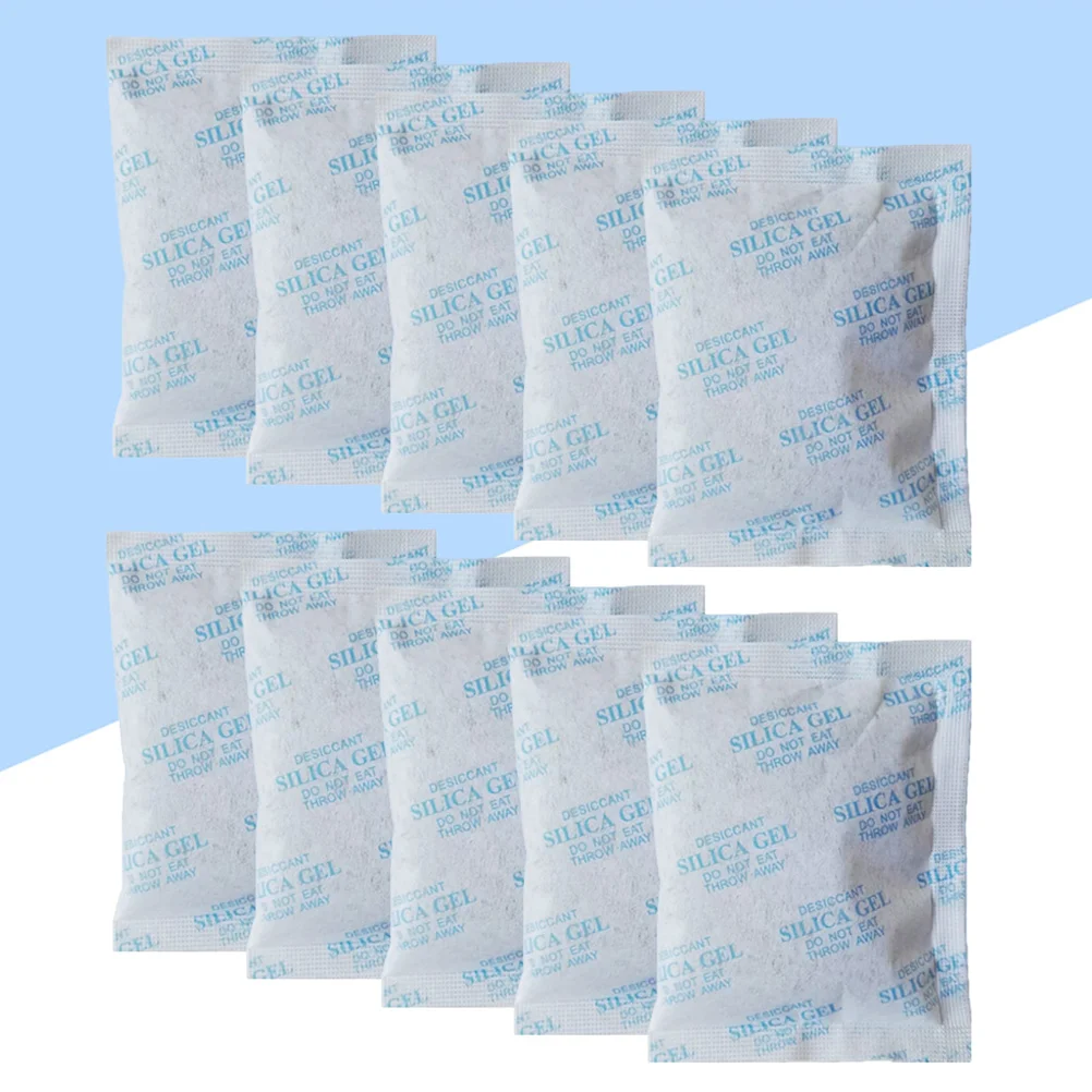 

50Pcs 50g Silica Desiccant Moisture Absorber Dry Damp-Proof Corrosion Prevention(Sky-Blue)