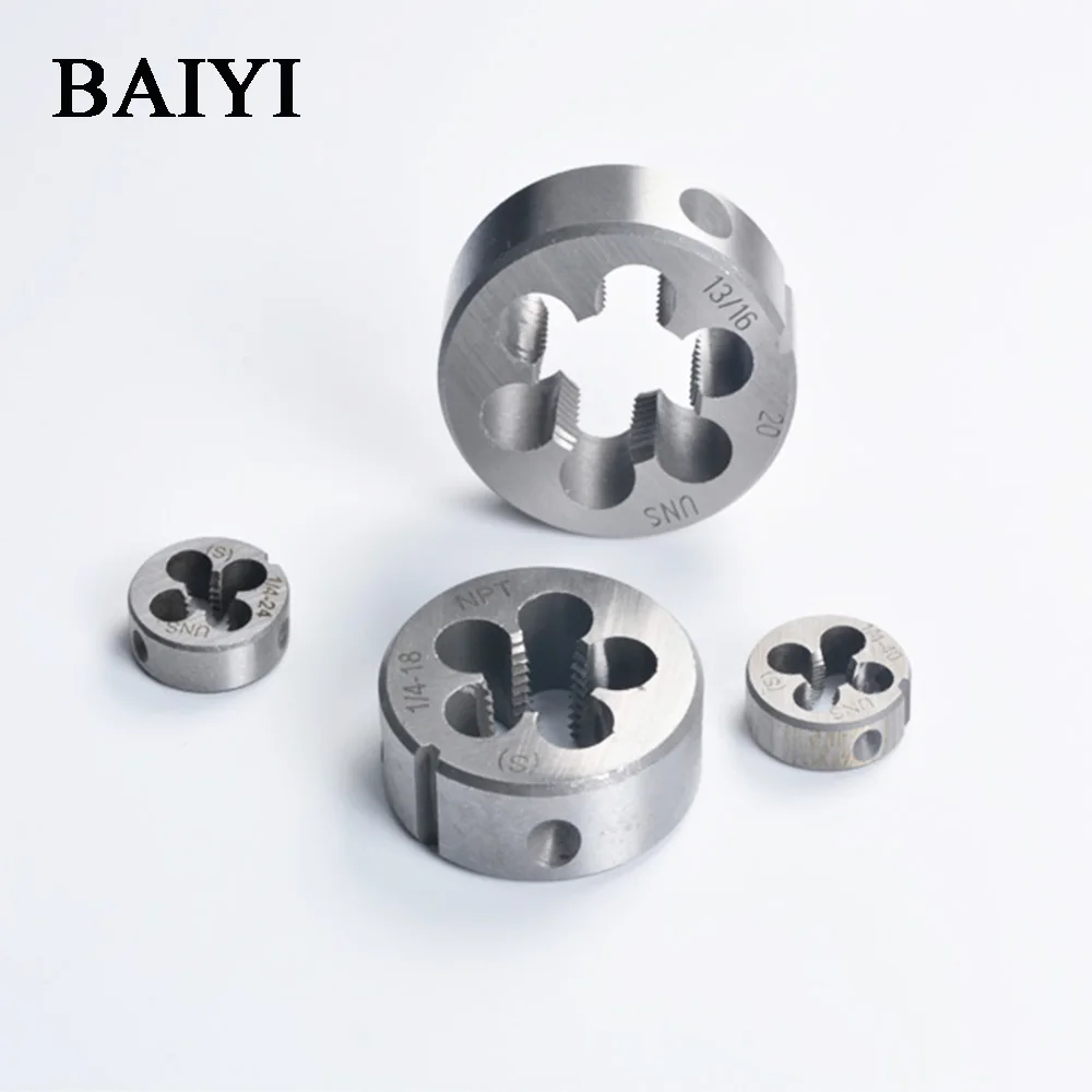 1pc HSS Die M1 M2 M3 M4 M5 M6 M7 M8 M9 M10 метрический правосторонний нарезание резьбы винторезной головкой инструмент для обработки плесени