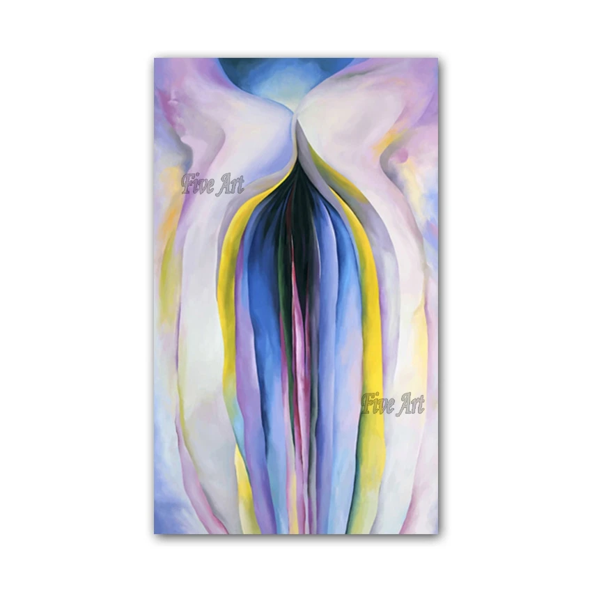 

Дизайнерская фиолетовая абстрактная масляная живопись, холст, искусство, ручная роспись, Настенный декор, холст, современные высококачеств...