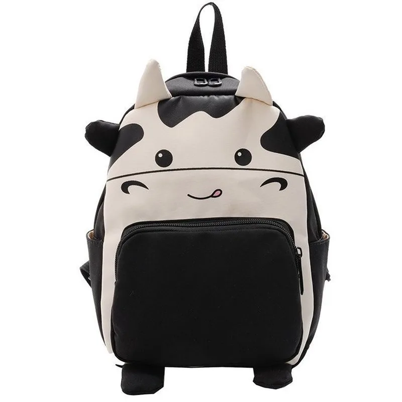 Cartoon Animal Cows lovely Baby Backpacks kindergarten Schoolbag Kids Backpack Children School Bags Girls Boys Nylon Backpacks