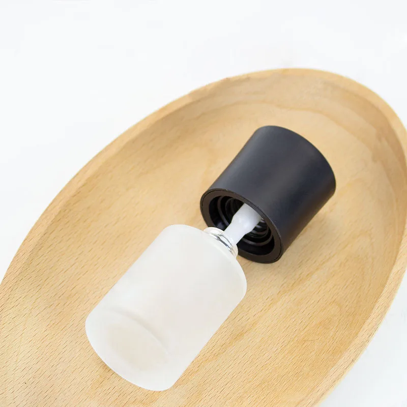 Оптовая продажа пустая белая стеклянная бутылка для вспенивания объемом 30 мл