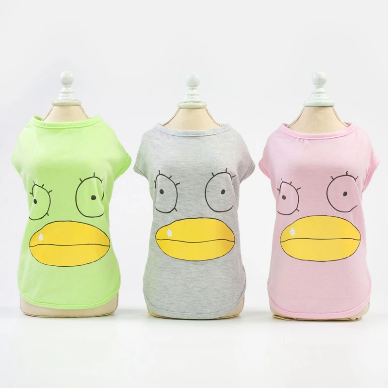 

Pet Dog Clothes for Small Dog Cartoon Summer Shirt Clothes for Dogs Clothing for Chihuahua Costume Pet Products Neon Puppy Vest