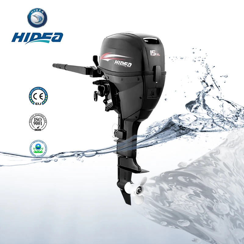 Outboard Motor HIDEA 4 Stroke 15hp Boat Engine