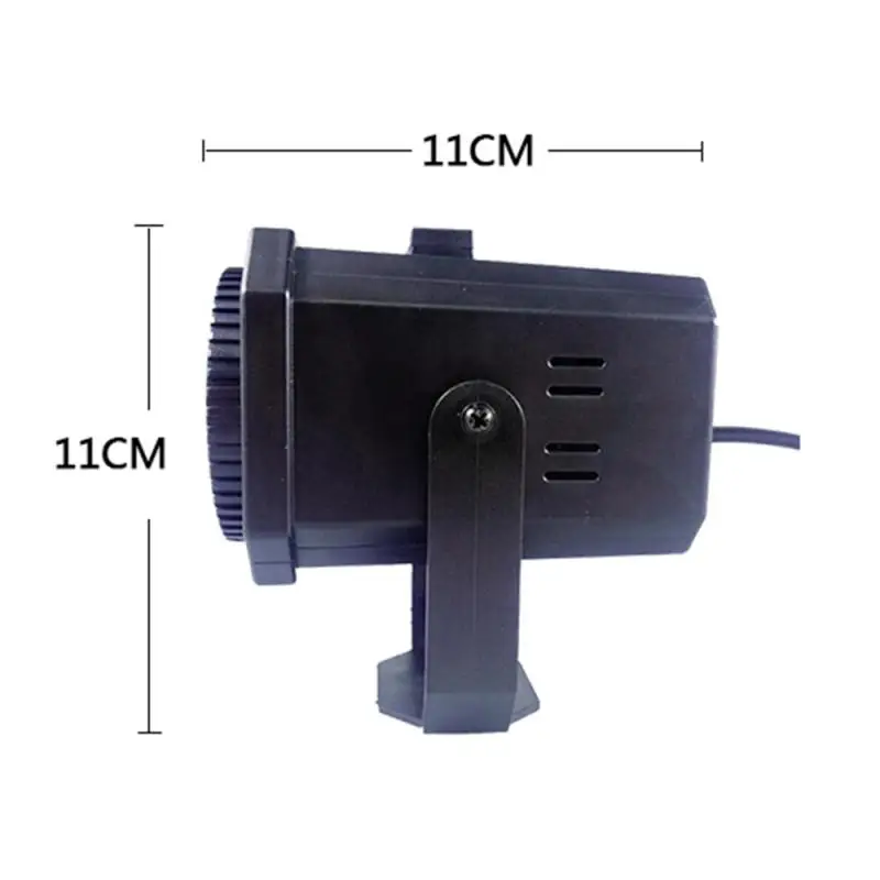 Светодиодный светильник с рождественским узором для улицы цветной светодиодный