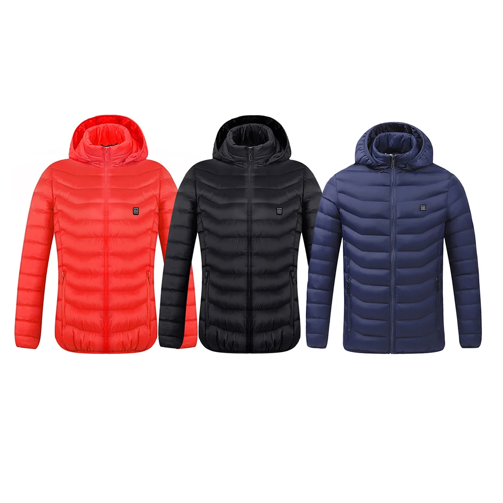 Мужские и женские куртки с подогревом уличный жилет пальто куртка длинным