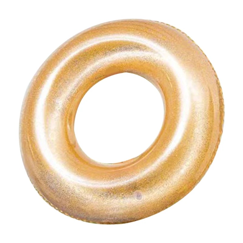 

2021 New Inflatable Sequin Swimming Floats Swim Ring Summer Out Pool Toy Thicken Swimming