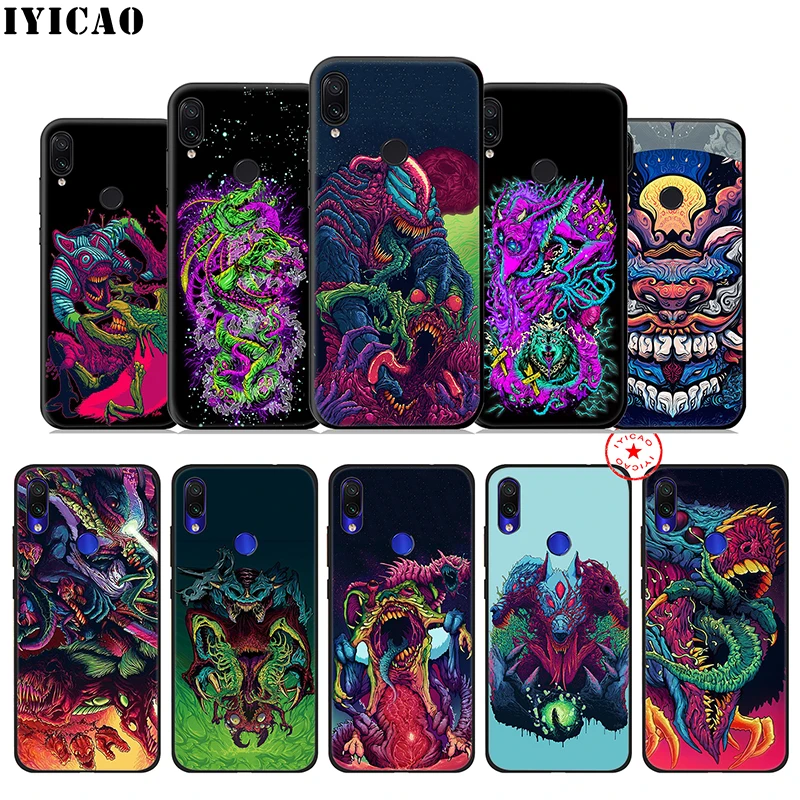 Hyper Beast Soft Case for Xiaomi Redmi Note 8 7 6 5 Pro 5A 4X Prime Silicone |