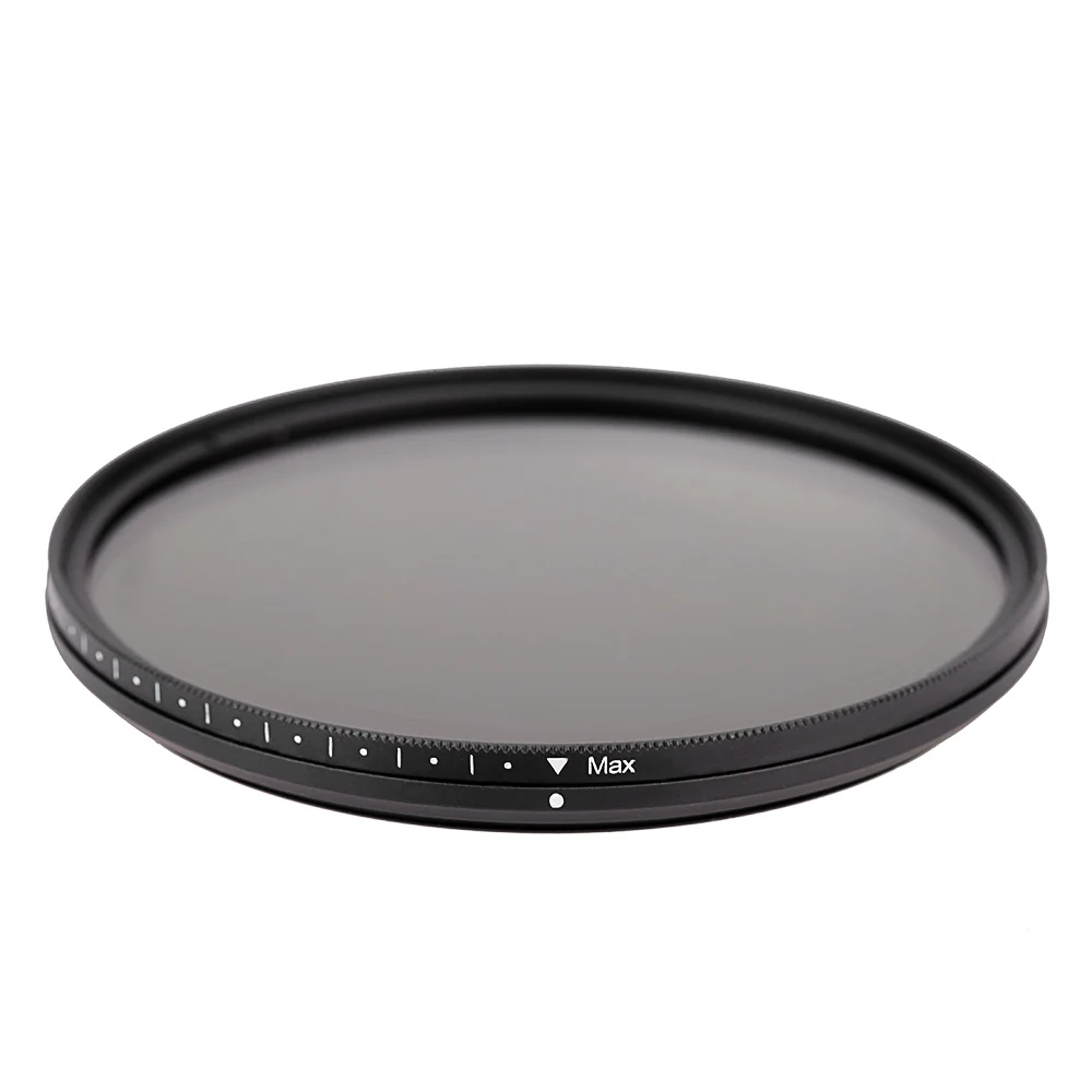 Fotga 46/49/52/82mm Slim Fader Variable ND Filter Len Camera Neutral Density Adjustable From ND2 ND4 ND8 to ND400 | Электроника