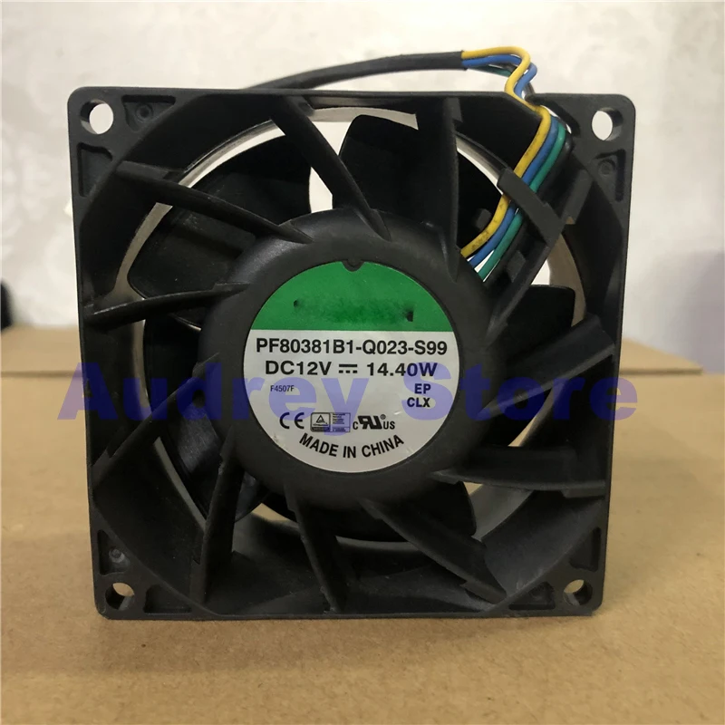 

PF80381B1-Q023-S99 DC12V 14.40W 8038 Original cooling fan air blower
